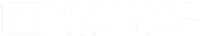 Humania Assurance white logo