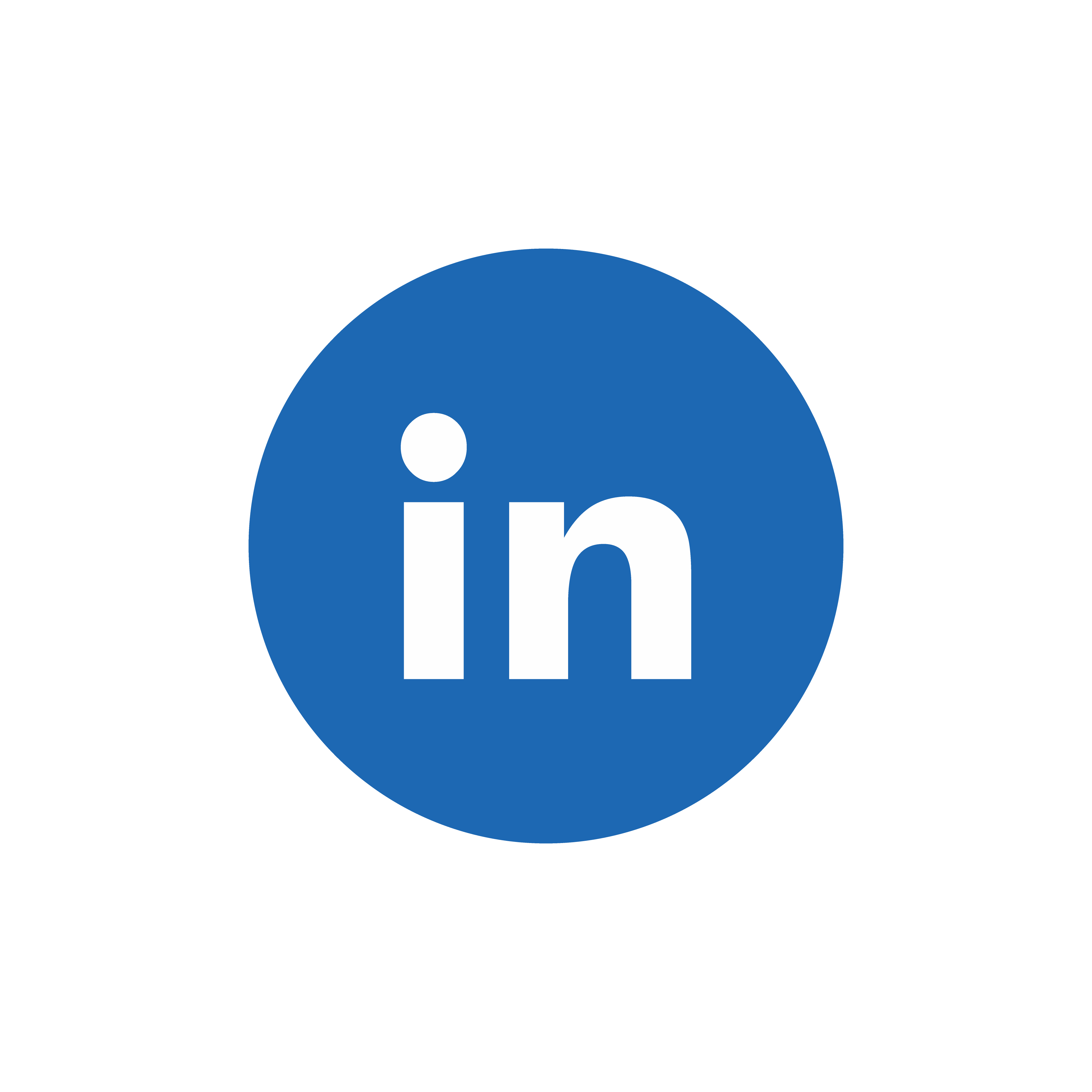 Linkedin icon white