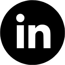 LinkedIn Black icon