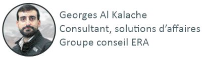 Georges Al Kalache - Consultant solutions d'affaires - Groupe conseil ERA photos